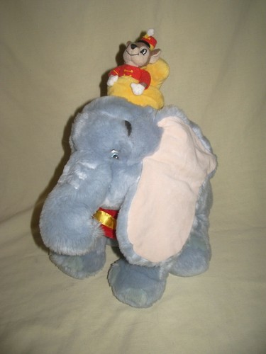 Peluche dumbo toute douce - dumbo,