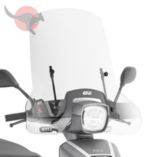 PARABREZZA COMPLETO [GIVI] - ASKOLL NGS1/NGS2/NGS3 (2020-2023) - 9031A + A9031A