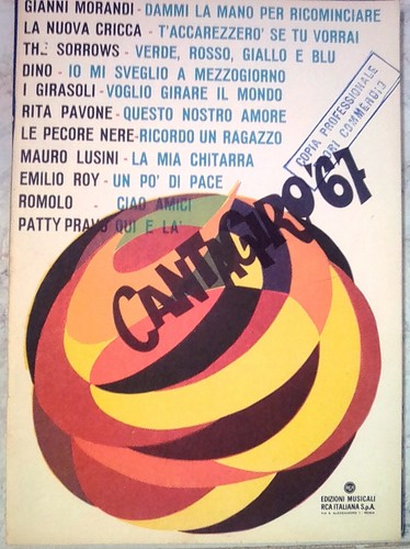 Cantagiro 1967 11 - ‘67”-, 1967-11