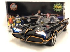  Batmobile 1966 con figurine e luci funzionanti 1:18 Jada 98625 253216001