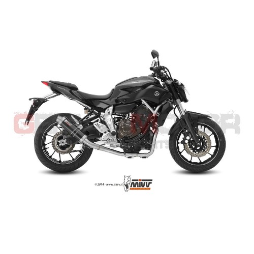 Scarico completo mivv nero - completo,