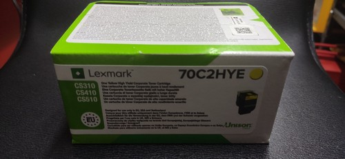Toner lexmark 70c2hye giallo - lexmark,