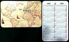 ROLEX CALENDAR 1983 1984 Sea