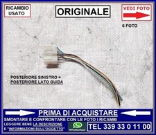 CONNETTORE FARO FANALE POSTERIORE SINISTRO SX GUIDA QUBO FIORINO NEMO BIPPER