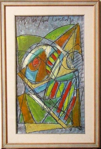 Quadro informale paolo san - paolo, da