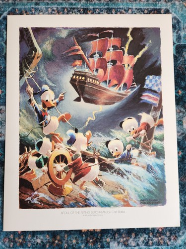 Carl barks afoul the flying - carl,