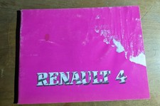 Manuale Renault 4 Rosa 1986