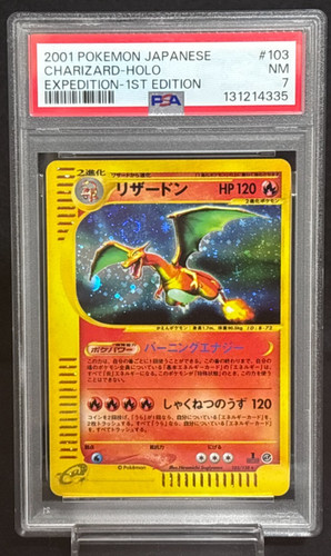 Psa charizard 103 128 - 7,
