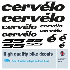 Set decalcomanie bici Cervelo