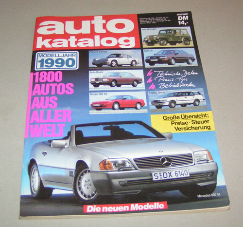 Catalogo auto anno - no.,
