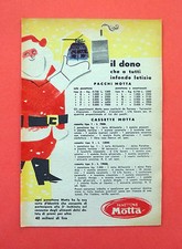 D242 - Advertising Pubblicità - 1953 - MOTTA PANETTONE  , PACCHI E CASSETTE