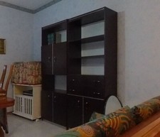 2 librerie in legno laccato nero