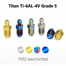 Vite/valvola sfiato in titanio