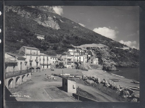 Cartolina maratea porto barche - cartolina,
