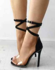 Sandali stiletto tronchetto