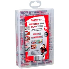 Fischer Meister-Box Assortimento di tasselli con tasselli universali DuoPower corti e lunghi