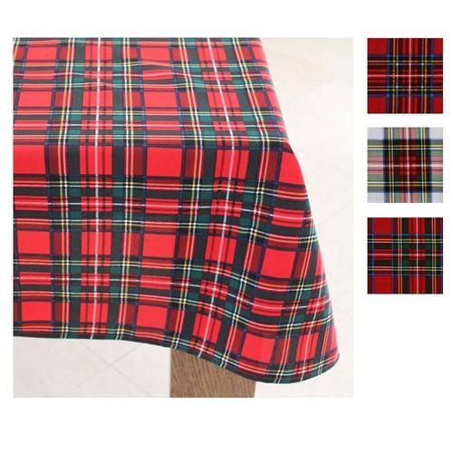 Tovaglia antimacchia tartan - tartan, no
