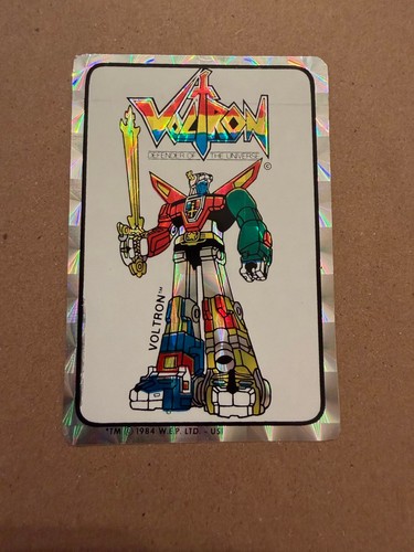 Raro adesivo voltron - voltron, defender