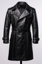 Trench coat uomo - nero, vintage