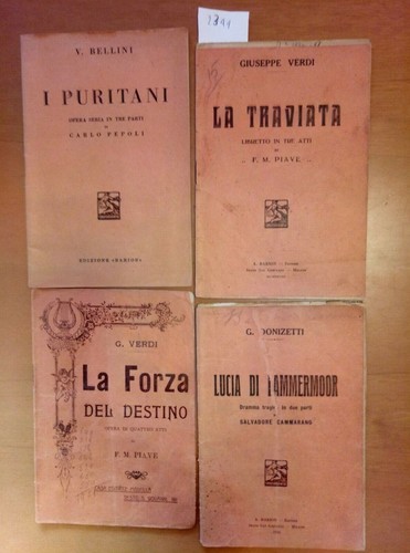 Libretti opera barion - barion, madella