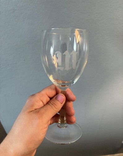 Bicchiere vino vetro - da,