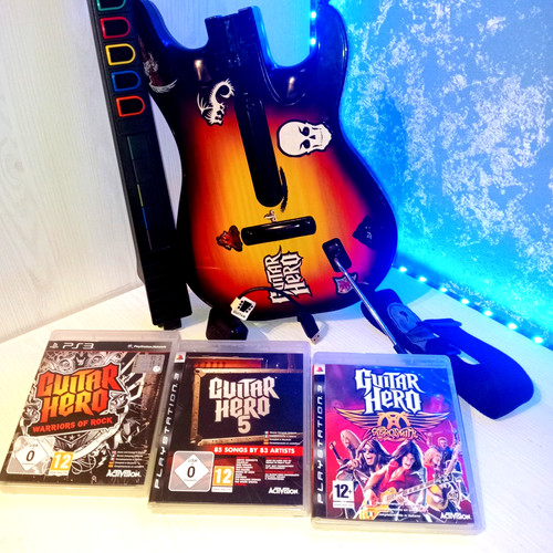 Ps3 chitarra guitar hero - chitarra,