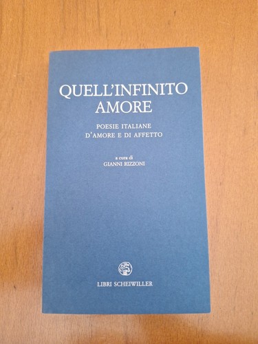 Quell infinito amore - quell'infinito,