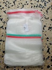 100 SACCHI A RETE RASCHEL PER PATATE, NOCI, CASTAGNE, ECC... 