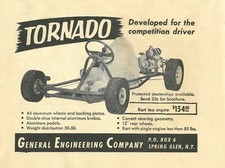 Pubblicità kart tornado - pubblicità,