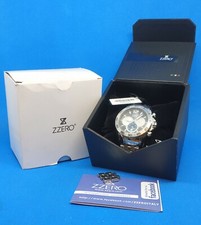 orologio uomo ZZERO Exclusive  Cronografo  wr 10 atm con scatola e garanzia