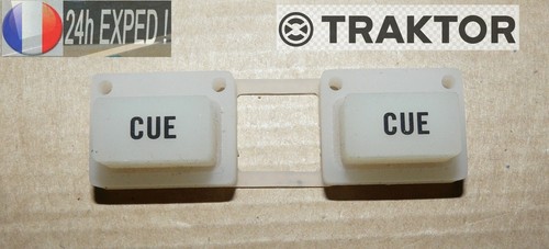 Double bouton cue - bouton, cue caoutchouc