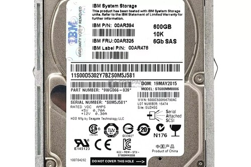 Disk ibm hdd 600gb 10k - ibm,