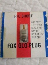 Fox short glo plug - r/c,