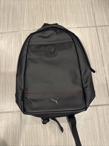 Zaino ferrari nero cuciture - zaino, nero,