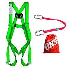 PONSA - Kit Anticaduta: Imbracatura di Sicurezza Anticaduta Certificata