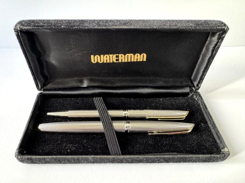 Waterman set argent massif - waterman, c/f