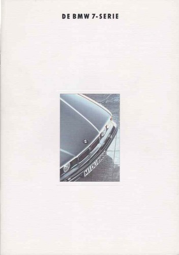 Catalogue brochure bmw - catalogue, 7