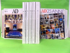 AD ARCHITETTURA ARREDAMENTO RIVISTE DIVERSE ANNATE