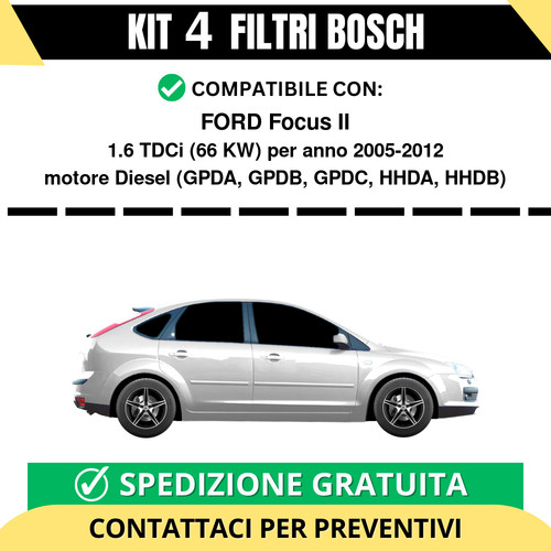 Kit filtri bosch ford - bosch,