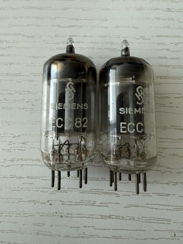 Ecc82 siemens getter matched - siemens, d