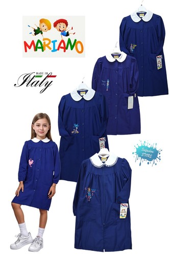 Grembiule bimba bluette
