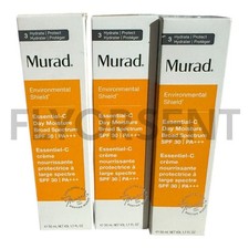 X3 MURAD ESSENTIAL C DAY IDRATANTE SPF 30, 1,7 oz/50 ml nuovo con scatola SCAD