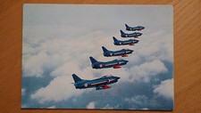 Cartolina Postcard AEREI MILITARI FIAT G 91 PATTUGLIA ACROBATICA NAZIONALE