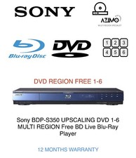 Sony BDP-S350 HD RCA HDMI DVD
