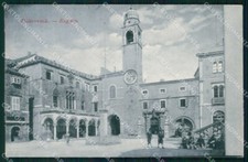Croazia Croatia Ragusa Dubrovnik Campanile con Orologio Tennis cartolina RT6442