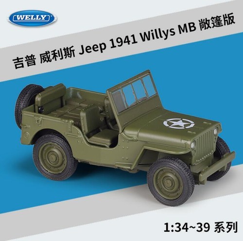 Welly 1941 jeep willys - 1941,