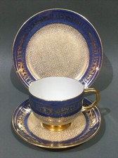 Trio di tazze da tè, piattini