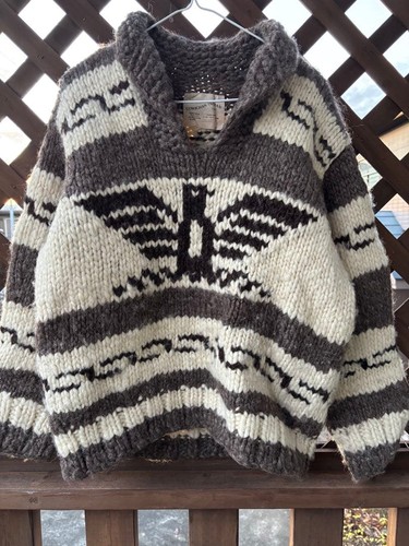 Maglione lana cowichan indian - maglione,