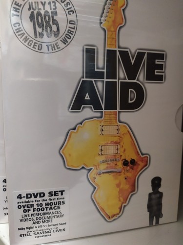 Live aid dvd set - live,