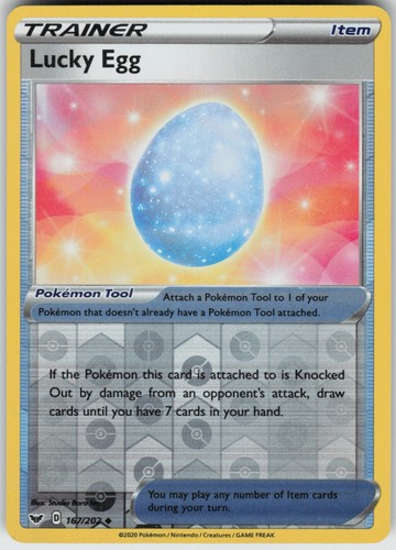 Reverse holo lucky egg - po-06,